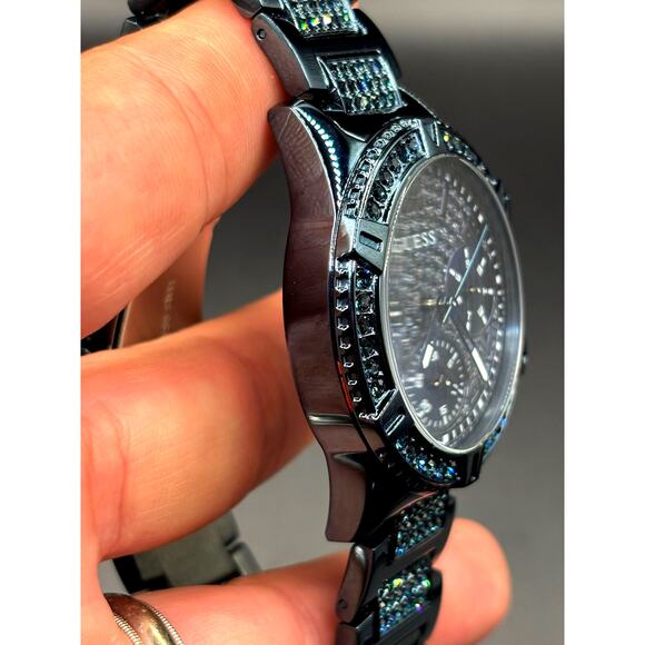 GUESS Lady Frontier GW0044L2 Blue Crystal Multifunction Women\'s Watch main image 4